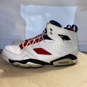 Jordan Flightclub 91 White Black Gym Red Mens size 12